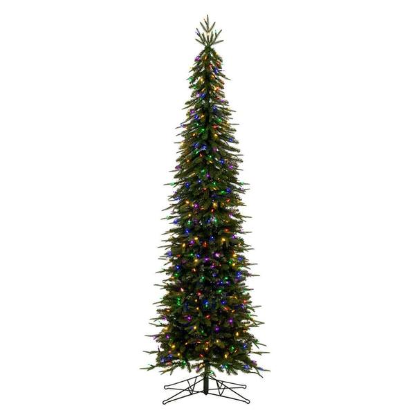7.5' x 30" Artificial Tacoma Fraser 500 Multi-Color LED Lights