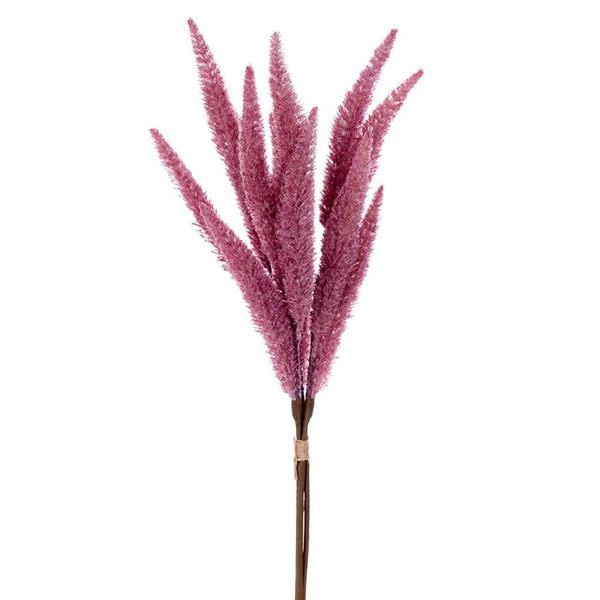 24" Artificial Pink Brown Foxtail Bundle