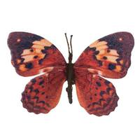 View 4.5" Copper / Brown / Tan Butterfly Clip (12 Pack)