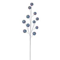 Vickerman 26" Blue Glitter Ball Spray (3 Pack)