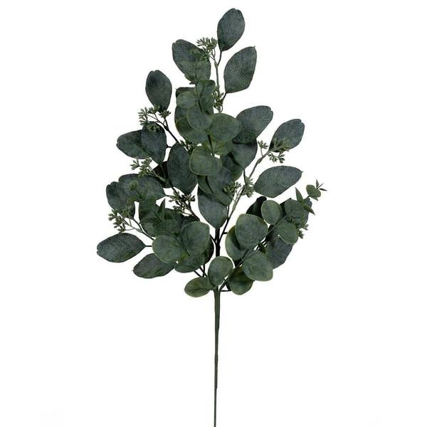24" Artificial Green Eucalyptus Spray (2 Pack)