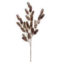 Vickerman 26" Gold Pinecone Spray (2 Pack)
