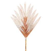 Vickerman 18" Artificial Light Brown Designer Fan Palm (3 Pack)