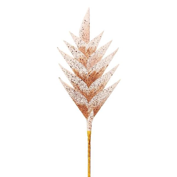 15" Artificial Light Brown Designer Tulip Palm (3 Pack)