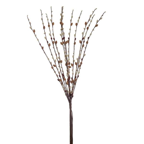 36" Brown Pussy Willow Bundle