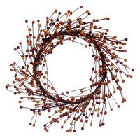 Vickerman 24" Artificial Orange Berry Wreath
