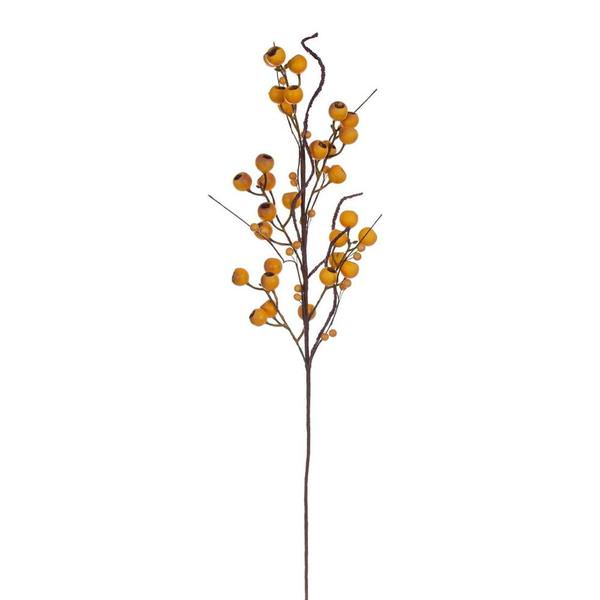 31" Yellow Berry Spray (3 Pack)