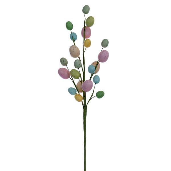 24" Pastel Easter Egg Spray (2 Pack)