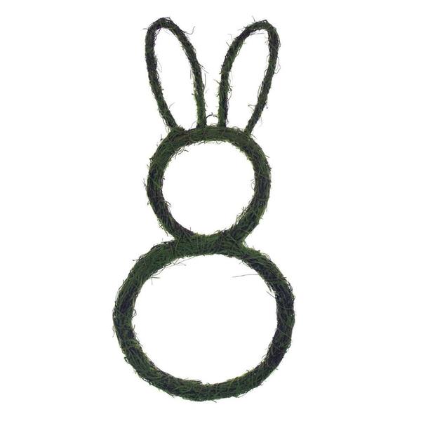 26" Artificial Rabbit Shape Wreath
