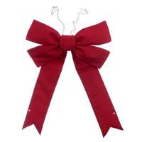 Vickerman 48" x 60" Red Canvas UV Bow