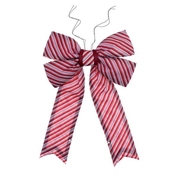 24" x 30" Red / White Nylon UV Outdoor Bow