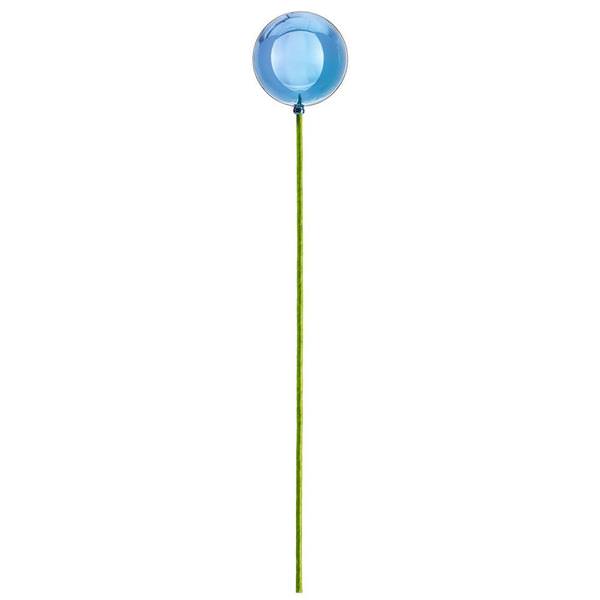 3" x 18" Blue Shiny Ball Stick (12 Pack)