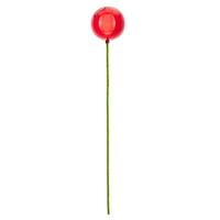 Vickerman 3" x 18" Red Shiny Ball Stick (12 Pack)