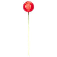 Vickerman 4" x 18" Red Shiny Ball Stick (6 Pack)