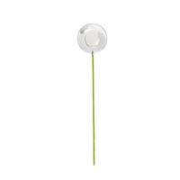 Vickerman 4" x 18" Silver Shiny Ball Stick (6 Pack)