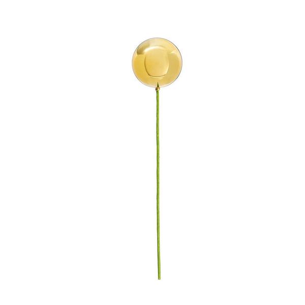 4" x 18" Gold Shiny Ball Stick (6 Pack)