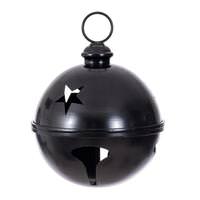 Vickerman 14" Black Iron Bell Ornament