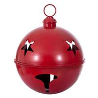 View 24" Red Iron Bell Ornament