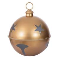 View 24" Gold Iron Bell Ornament