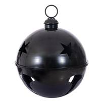 Vickerman 24" Black Iron Bell Ornament