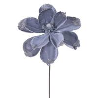 View 21.5" Artificial Silver Velvet Magnolia (4 Pack)