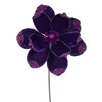 View 21.5" Artificial Plum Velvet Magnolia (4 Pack)