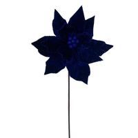 Vickerman 21.5" Plum Poinsettia 12" Flower (6 Pack)