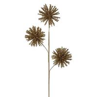 Vickerman 23" Gold Spike Spray (2 Pack)