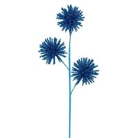 Vickerman 23" Turquoise Spike Spray (2 Pack)