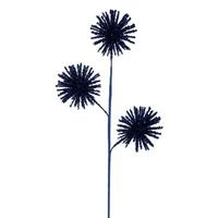 Vickerman 23" Midnight Blue Spike Spray (2 Pack)