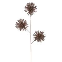 Vickerman 23" Rose Gold Spike Spray (2 Pack)