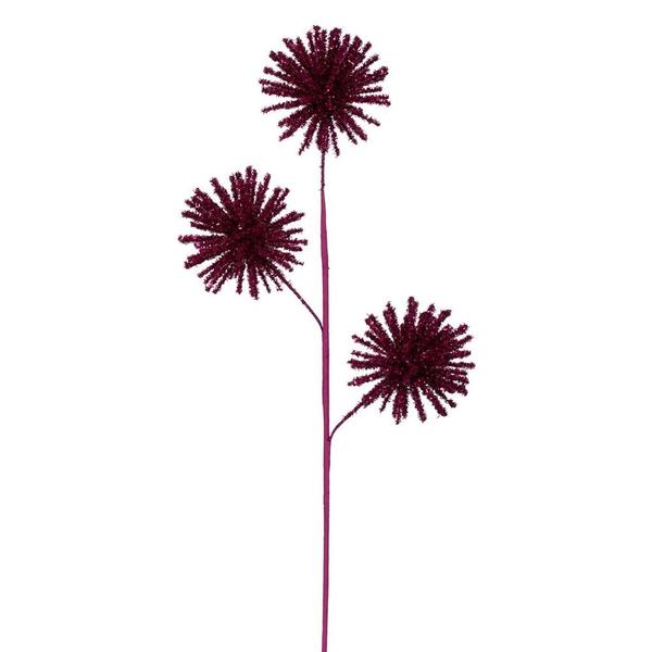 23" Hot Pink Magnolia Stem (3 Pack)