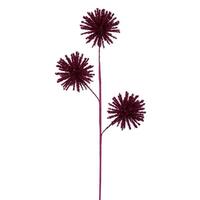Vickerman 23" Hot Pink Magnolia Stem (3 Pack)