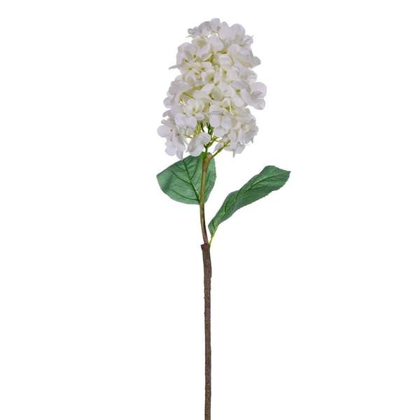 34" Artificial White Cone Hydrangea Spray (2 Pack)