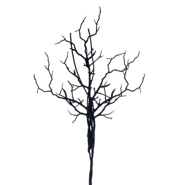 24" Artificial Black Twig Branch (3 Pack)