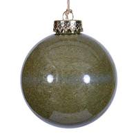 Vickerman 4" Moss Green Ball Ornament (3 Pack)