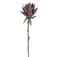 Vickerman 37" Artificial Red Dried Protea Stem (2 Pack)