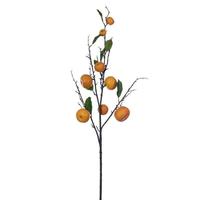 Vickerman 24" Artificial Orange Fruit Branch (3 Pack)
