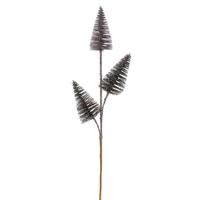 Vickerman 20" Champagne Glitter Cone Tree (6 Pack)