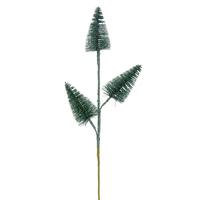 Vickerman 20" Teal Glitter Cone Tree (6 Pack)