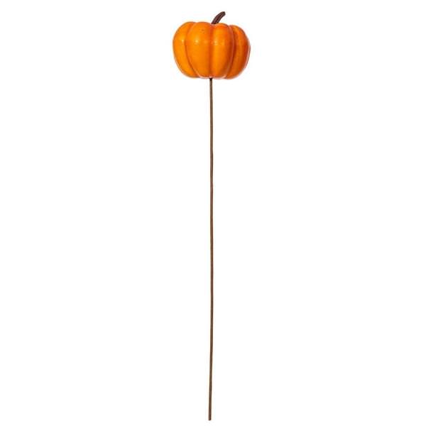 19.5" Artificial Orange Pumpkin Spray (5 Pack)