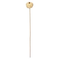 Vickerman 20" Bleached Coconut Coir Pumpkin Stem (12 Pack)