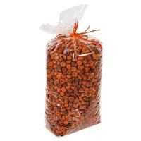 Vickerman 1lb Bag Orange Putka Pods Natural Pods