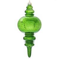 Vickerman 13" Emerald Mercury Finial Christmas Tree Ornament 