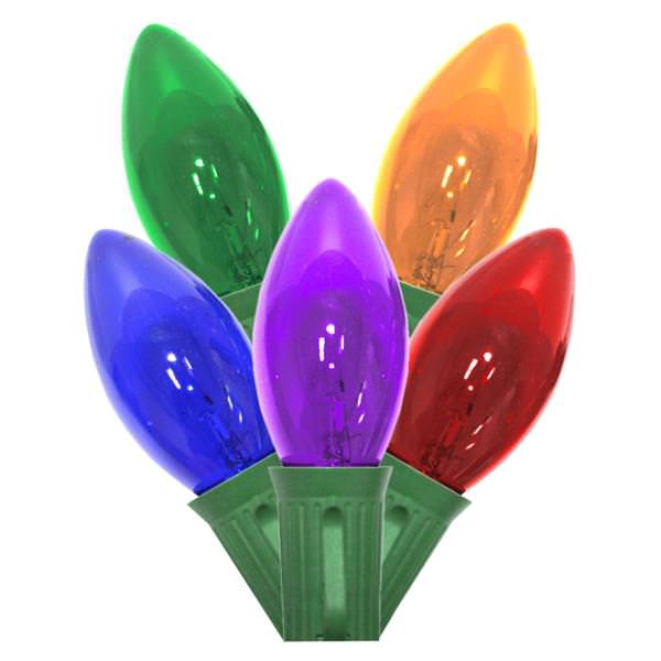 25 Light Multi-Color C9 String