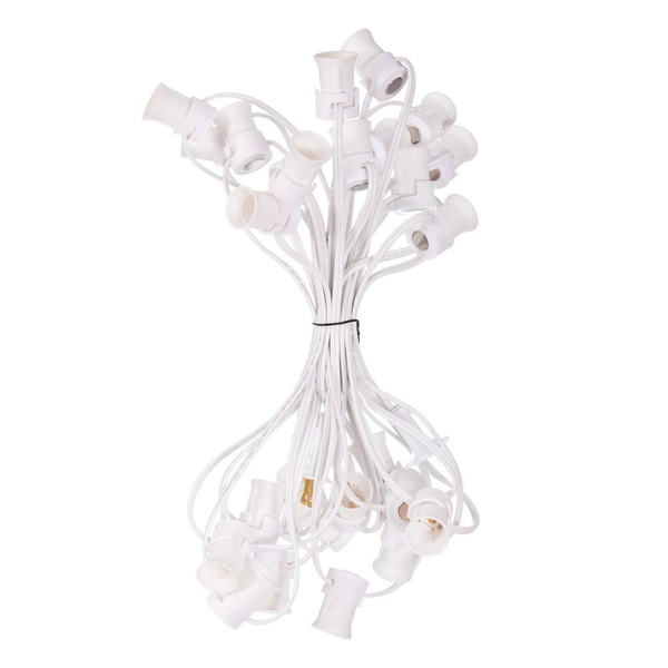 C9 25'x25 White SPT1 Magnetic Socket Stringer