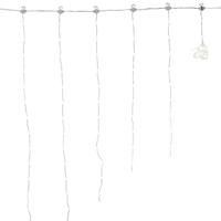 Vickerman 10' x 10' 800 Light Micro Pure White Light Curtain 