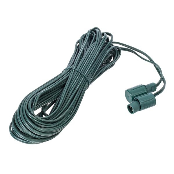 50' Green Wire Coaxial Extension Cord