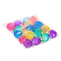Vickerman .8 watt G50 Multi Color Faceted LED Intermediate Screw Base (25 Pack)