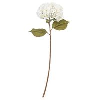 Vickerman 32.5" x 9" White Hydrangea Stem (3 Pack)